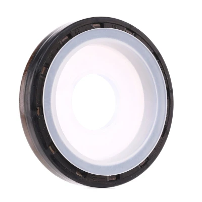 Image of 11142247117, 11142249532, 2247117, 2249532 Crankshaft Seal CORTECO 20019549B with mounting sleeve frontal sided PTFE (polytetrafluoroethylene)