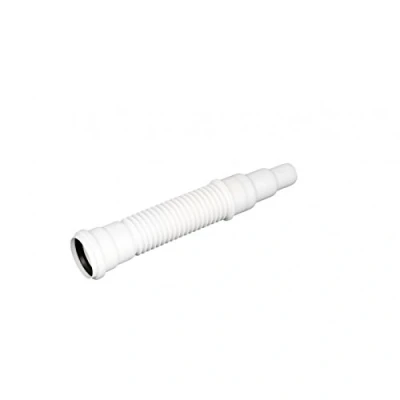 Image of Push Fit Flexible Waste Pipe Connector 300mm with Reducer 50mm / 40mm 32mm Flexi Water Tube Adaptor