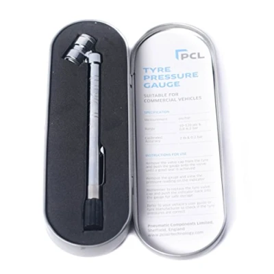 Image of PCL Twin Head Service Tyre Pressure Gauge Display Packed Air Line TPG4H17