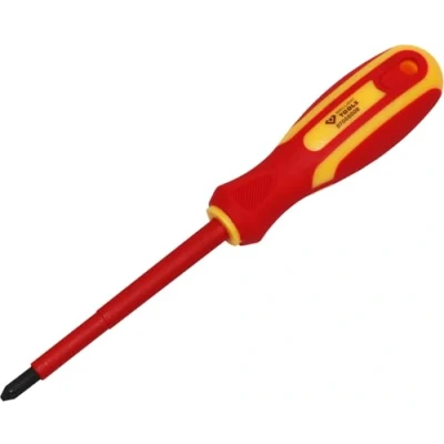 Image of BRILLIANT TOOLS BT068008 VDE Screwdriver PH Phillips PH2 x 100 mm [Powered by KS Tools]