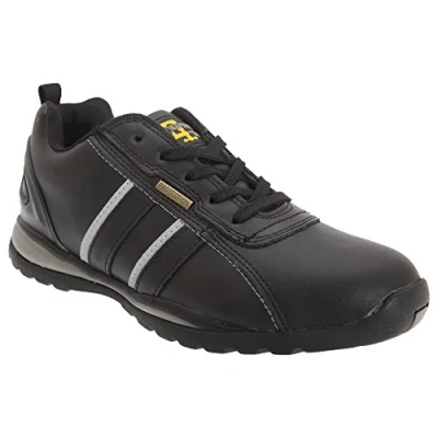Image of Grafters Delta Safety Trainers Mens Black Size UK 5