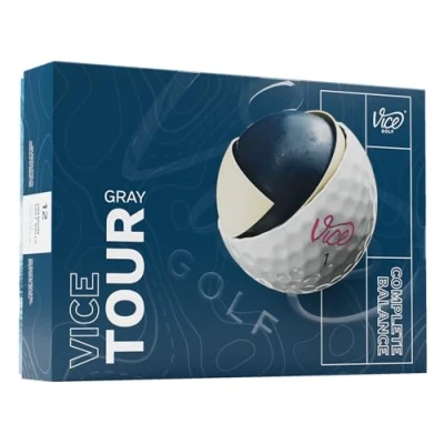 Image of Vice Tour Golf Balls (2025 Model) (Gray)