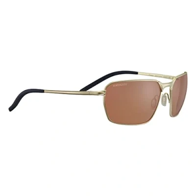 Image of Serengeti Shelton Sunglasses, Matte Light Gold, M