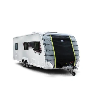 Image of Maypole Universal Front Towing Cover for Caravans, Premium Waterproof Material