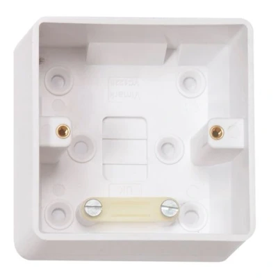 Image of Vimark Curve 1 Gang 46mm Pattress Box Vc1228