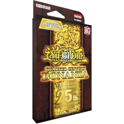 Image of Yu Gi Oh! Quarter Century Bonanza 3 Pack Booster Tuckbox