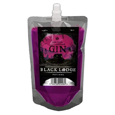 Image of Black Lodge Potions Dark Cherry, Chilli &amp; Chocolate Gin (500ml Pouch)