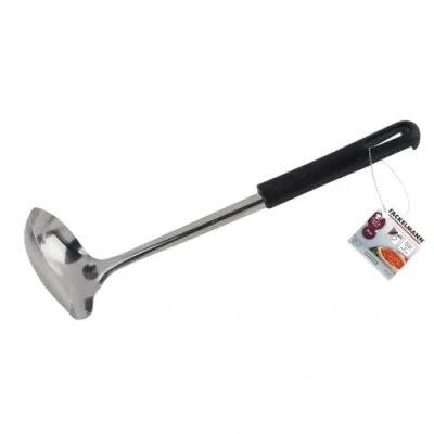 Image of Fackelmann Sauce ladle Stainless Steel/PP, Black/Silver, 26 x 8 5 cm