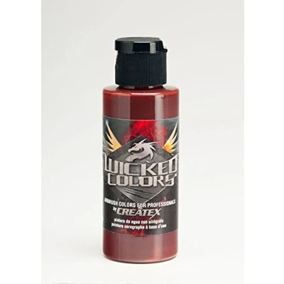 Image of 2 oz Wicked Colors Detail Airbrush Paints Color: Burnt Orange by Createx