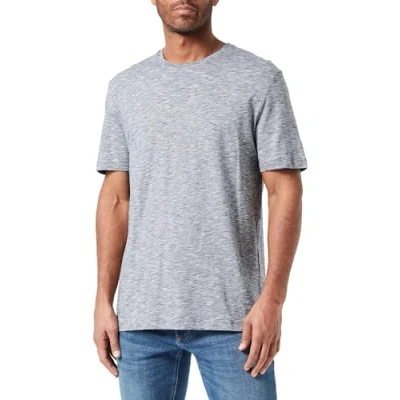 Image of s.Oliver Men&#039;s 2135710 Short sleeved T shirt, Blue , S