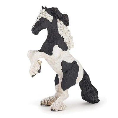 Image of Papo 51549 Reared up cob HORSES, FOALS AND PONIES Figurine, Multicolour, 10 x 6 16 cm