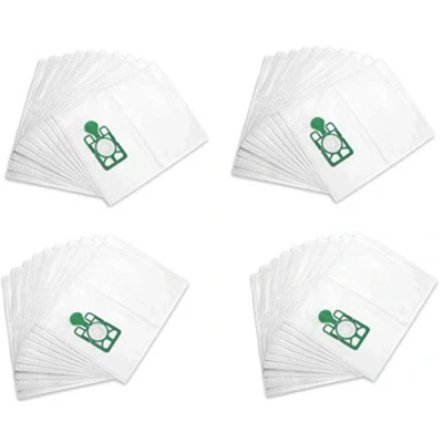 Image of FIND A SPARE Vacuum Cleaner Microfibre Poly Dust Bags for Henry Numatic Hetty Basil James (Pack of 40)