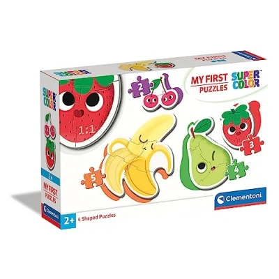Image of Clementoni 20815 My First jigsaw Puzzle Fruit and Vegetables 2 3 4 5 Pieces, for kids
