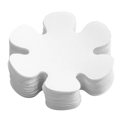 Image of Lotsdonxia 20 Piece Non Slip Flower Bath Stickers PEVA Self Adhesive Safety Treads for Shower and Flooring to Prevent Slips Falls