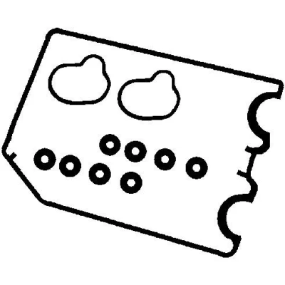 Image of 13270AA162, 13271AA071x8, 13272AA094, 13293AA040x2, 13293AA051 Gasket Set, rocker cover BGA RK3338 Right SUBARU: Forester II, I