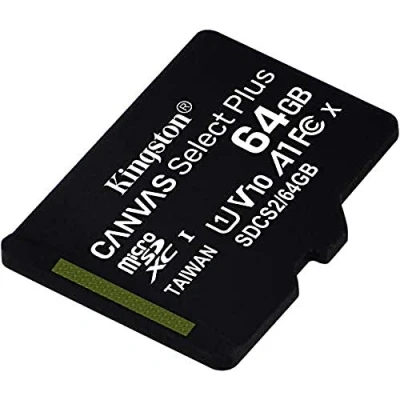 Image of Kingston Canvas Select Plus microSD Card SDCS2/64 GB SP Class 10