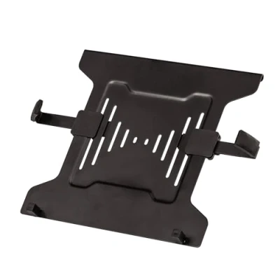 Image of Fellowes Single Laptop Mount Arm Accessory VESA Compliant Adjustable Monitor Stand for 10 17 Inch Laptops Max Weight 4.5KG Black