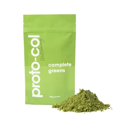 Image of Proto col Complete Greens Powder 15 Superfoods and Adaptogens Including Ashwagandha &amp; Spirulina Vegan Gluten Free Advanced Formula UK Made 180g