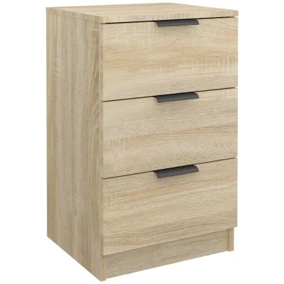 Image of vidaXL Bedside Cabinet Sonoma Oak 40x36x65 cm