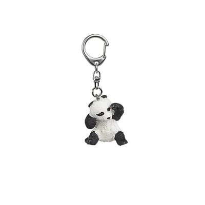 Image of PAPO Key Rings 02215 Playing Baby Panda Keyrings, Multicolour, Standard Size