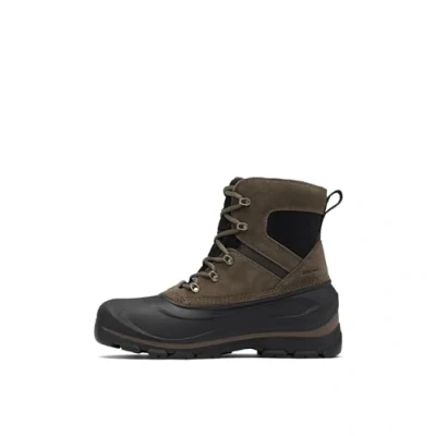 Image of Sorel Buxton LACE WP Laceup ankle boots, Men&#039;s, Size: 10.5, Major/black Leather/synthetics