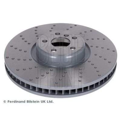 Image of 34106887657, 34116878045 Brake disc BLUE PRINT ADBP430141 BMW: 5 Saloon, 7, Touring