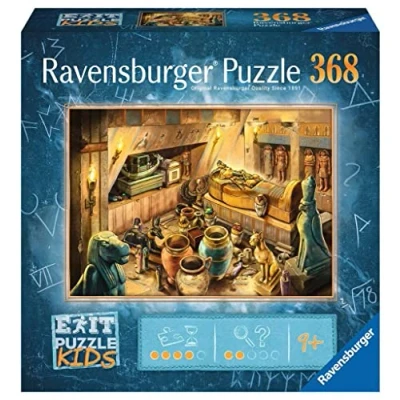 Image of Ravensburger Puzzle 17171 Exit Kids 13360 Ancient Egypt 368 Pieces for Children from 9 Years