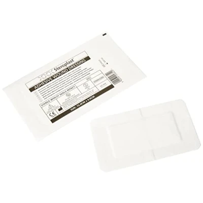 Image of Steropore Adhesive Wound Dressings (15cm x 9cm)