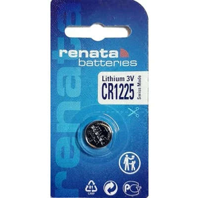 Image of 1 x Renata 1225 Swiss Made Lithium Coin Cell Battery