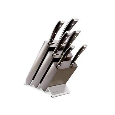 Image of Wüsthof Ikon 6pc Knife Block Brown Ash (WT1090570602)