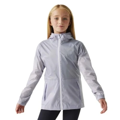 Image of Regatta Kids Lightweight Pack It Waterproof Packaway Jacket Lilac Thistle Hint, Size: 14 Years