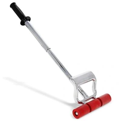 Image of DCT Heavy Duty Flooring Seam Press Roller, Extendable from 17in to 27in Laminate, Vinyl, Carpet, Tile, Linoleum Floor