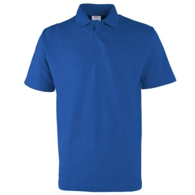 Image of RTXtra Mens Pique Knit Classic Polo Shirt (S) (Royal)