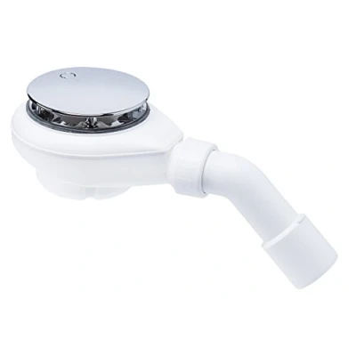 Image of Viega Tempoplex 6961 575601 Outflow Pipe 112 mm x DN 40/50 Plastic/Chromed