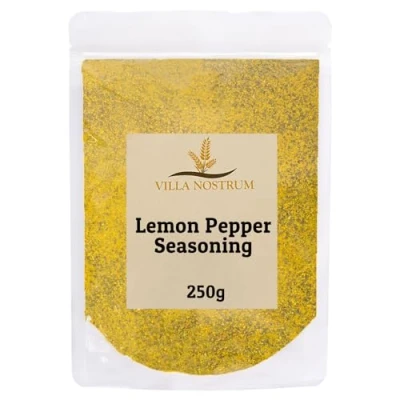 Image of Lemon Pepper Seasoning 250g by Villa Nostrum