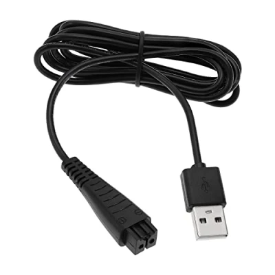 Image of EMSea 1Pcs Portable USB Shaver Epilator Charging Cable Replacement Compatible with Panasonic ES LA63 LA93 RE7 51 59 RE740 RE768 REGC20 5.4V 1.25A