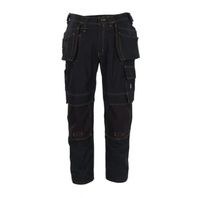 Image of Mascot 06231 010 09 82C62 Size L82cm/C62 &quot;Almada&quot; Craftsmen&#039;s Trousers Black