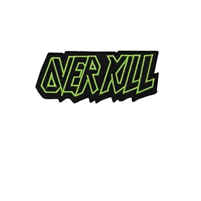 Image of Overkill Thrash Metal Band Patch Badge Embroidered Iron on Applique Souvenir Accessory