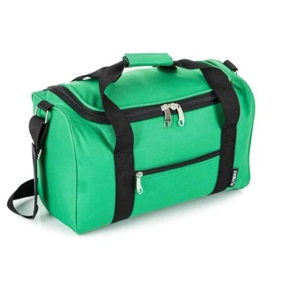 Image of 40x20x25 Ryanair Cabin Bag Lightweight Underseat Onboard Carry On Hand Luggage Flight Holdall Duffle Foldable 0.5kg 20L Green