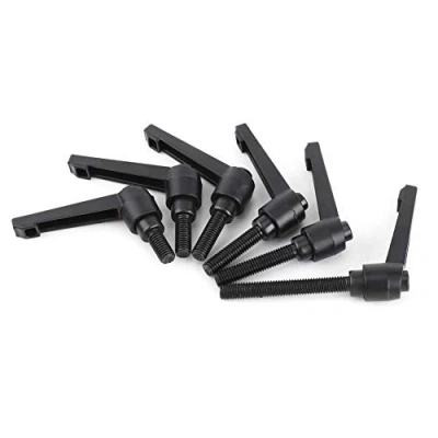Image of Clamping Lever, M8 16 60mm Lever Machinery Adjustable Handle Locking External Male Thread Knob, with Durability and Rust Protection, for Tool Making, Plant Construction(M8*25)
