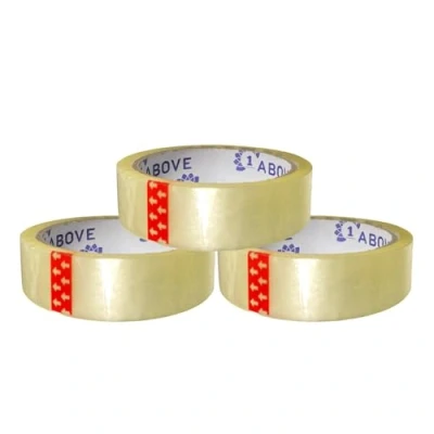 Image of 1ABOVE 3 Rolls Cellotape for Packing, 24mm x 40m, Strong Clear Packing Sellotape, Ideal Gift Wrap, Home or Office Stationery Tape