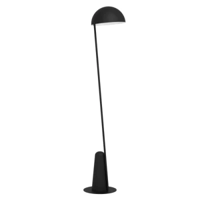Image of EGLO Aranzola floor lamp, shining downwards, black