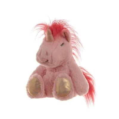 Image of Aroma Home Snuggable Hottie with Microwavable Pouch, Cosy Plush Pink Unicorn, Lavender Scented for Soothing Relaxation, Warmth and Comfort