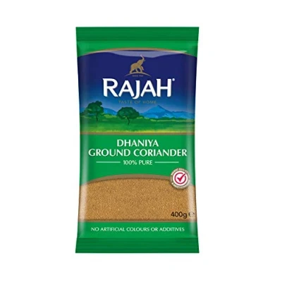 Image of Rajah Spices Dhaniya Ground Coriander Powder Ada Adarak ADU Adaraka Adrak (400g)