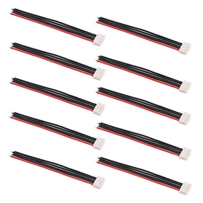 Image of OliRC 10pcs 4&quot; / 10cm JST XH 4S Balance Plug Connector Adapter Lead Wire 22awg Silicone Cable for RC Lipo Battery Charger(C124 10)