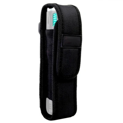 Image of Flashlight Pouch, 5&quot; 8&quot; Molle LED Torch Holster Belt Pouch for Outdoor Hunting Camping Hiking (M)