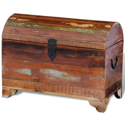 Image of vidaXL Reclaimed Storage Chest Solid Wood