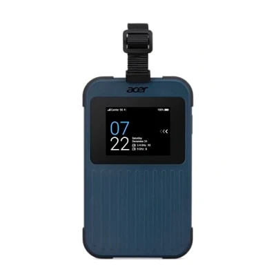 Image of Acer Connect Enduro M3 5G Router/Mobile Hotspot (2.4 inch Touchscreen, Wi Fi 6, USB C, MIL STD 810H &amp; IP54 Certified) includes 20GB roaming data