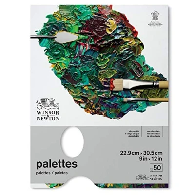 Image of Winsor &amp; Newton Tear Off Palettes, 23cm x 31cm, 50 Sheets