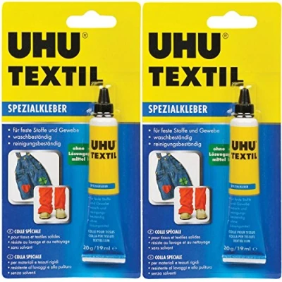 Image of 2 x UHU Textile Special Glue 20g